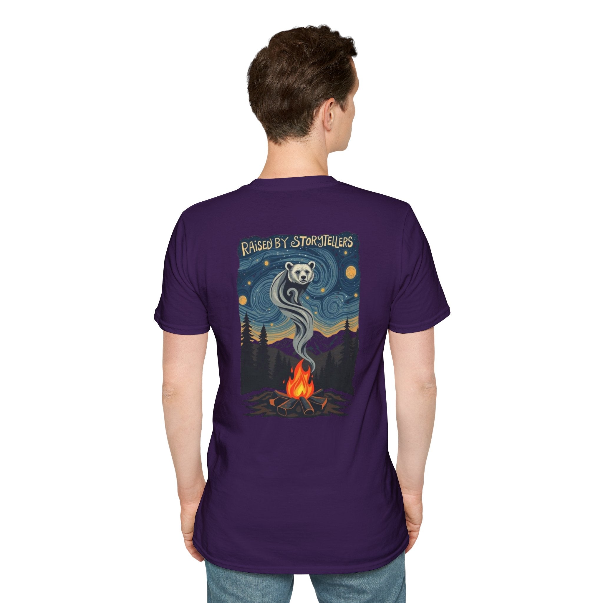 Raised by Storytellers Native Pride T-Shirt