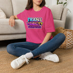 Trans Visibility Saves Lives Statement T-shirt