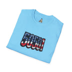 Patriotic Unisex T-Shirt - 50501 We The People Rise - American Flag Design