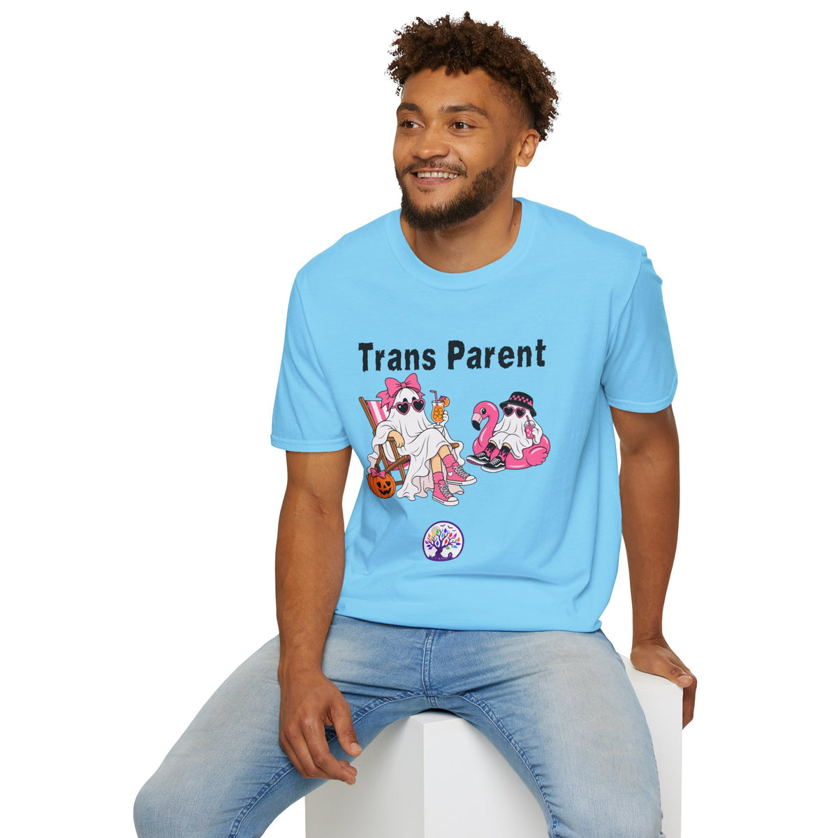 Trans Parent 2 Halloween Pride Tree Las Vegas T-Shirt