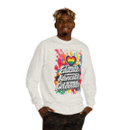 Educate, Advocate, Celebrate Unisex Crew Neck Sweatshirt - Empowerment Apparel
