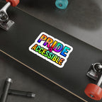 Die-Cut Stickers - PRIDE IS ACCESSIBLE