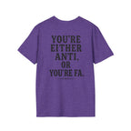 ANTI or FA Antifascist T-shirt