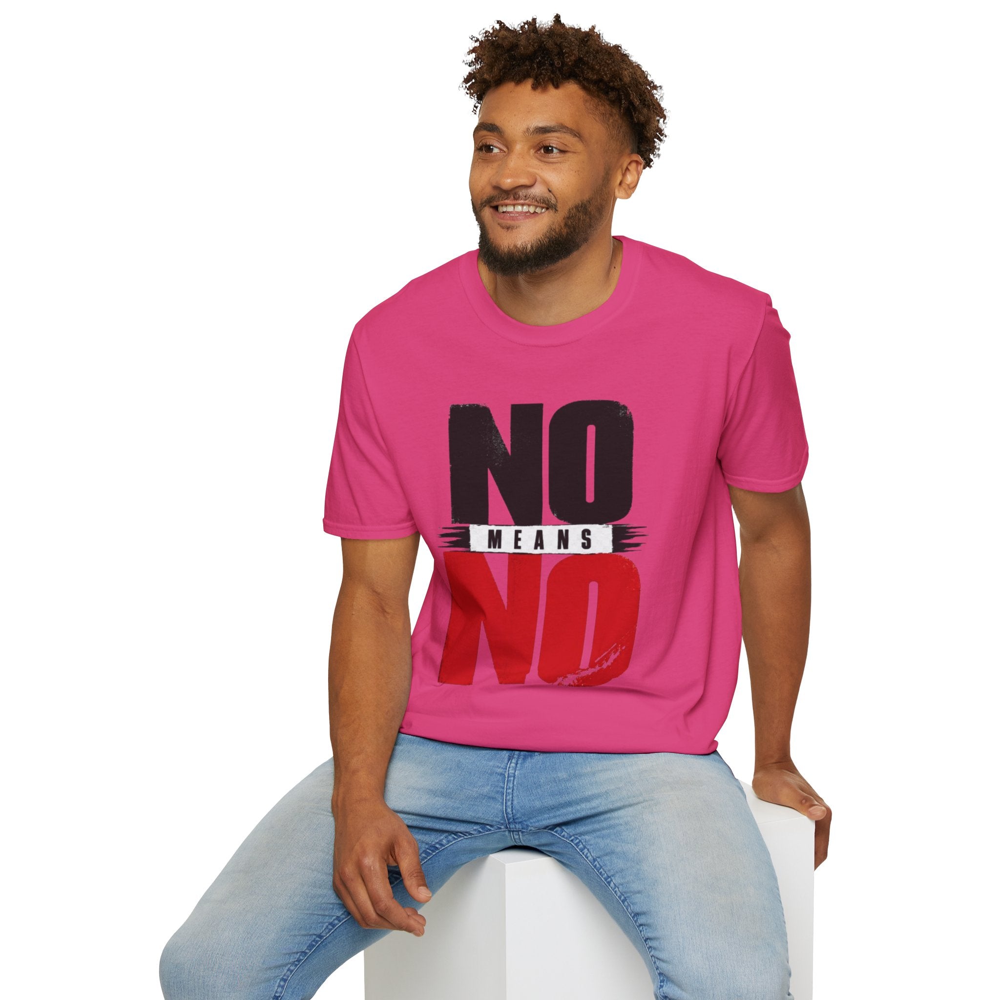 NO Means NO T-Shirt — Consent Awareness Graphic Tee