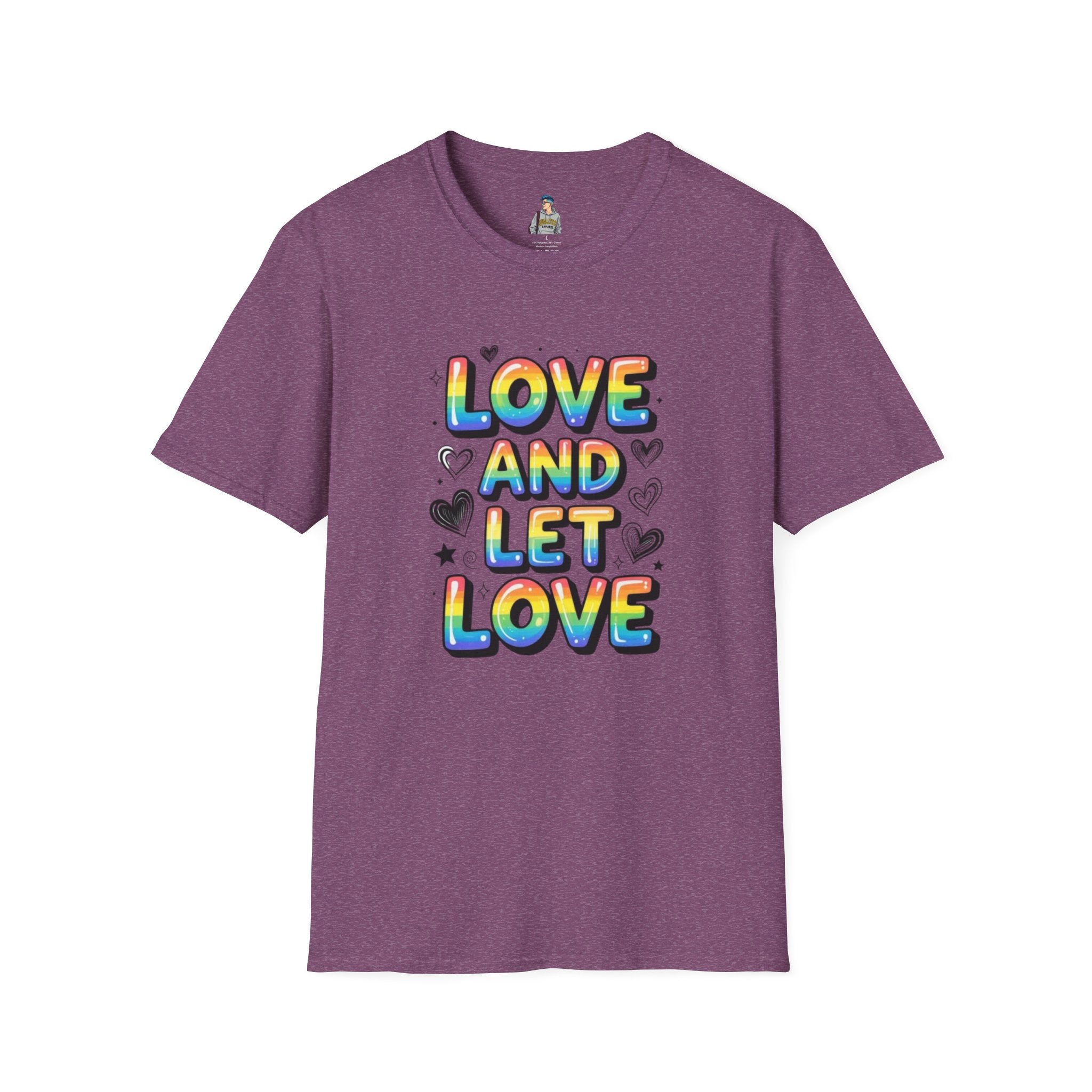Love & Let Love Inspirational T-Shirt