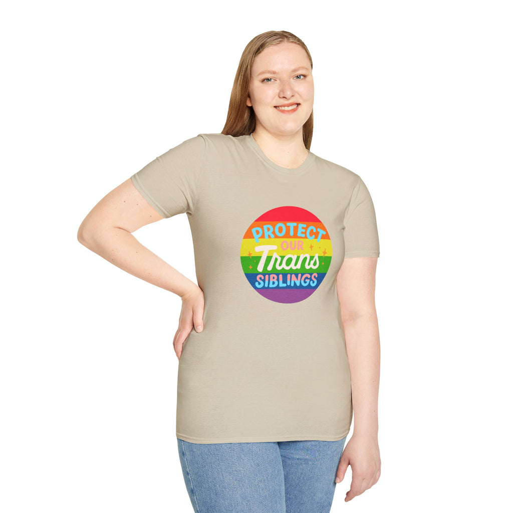 Protect Our Trans Siblings Pride Tree Las Vegas T-Shirt