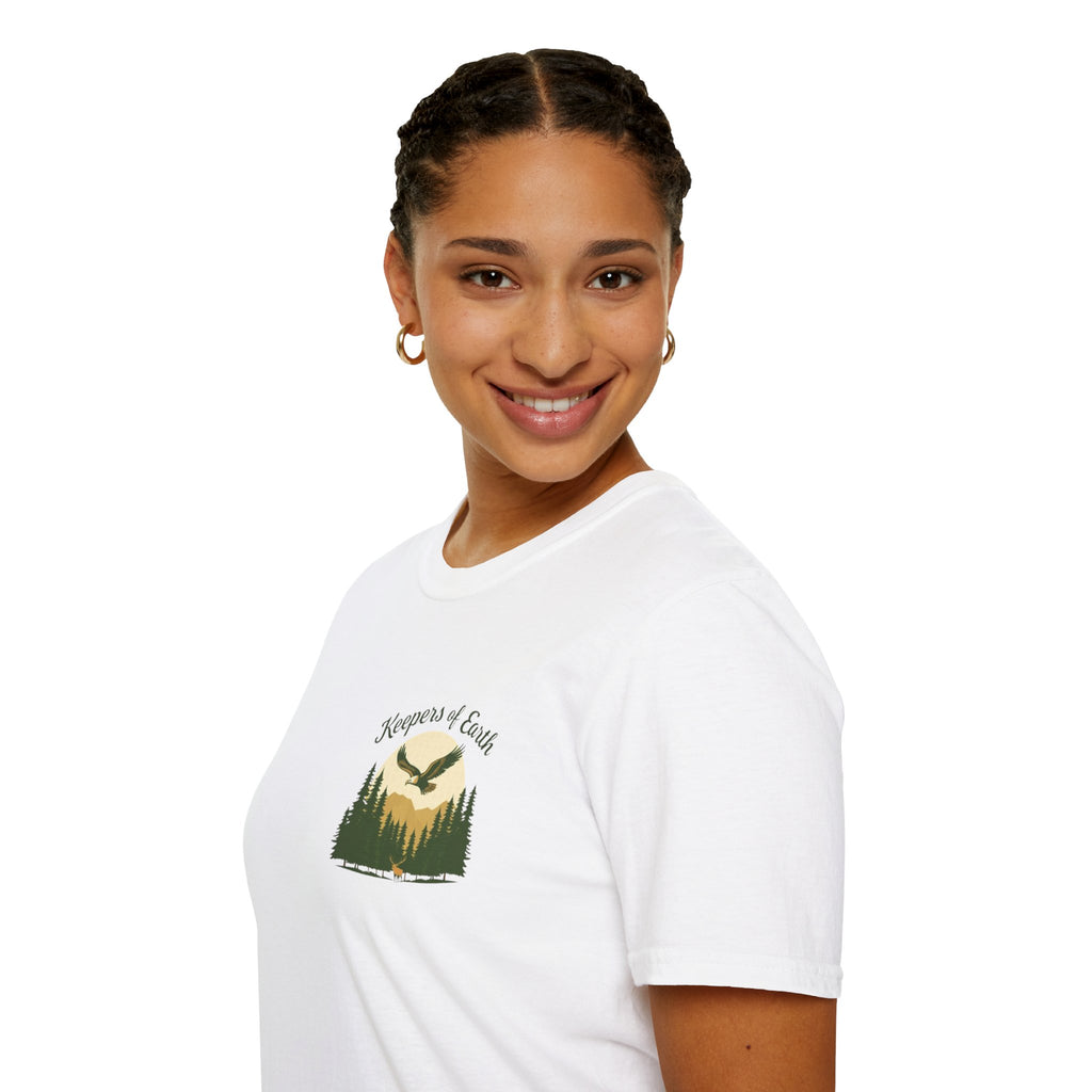 Keepers of the Earth Eagle and Elk T-shirt