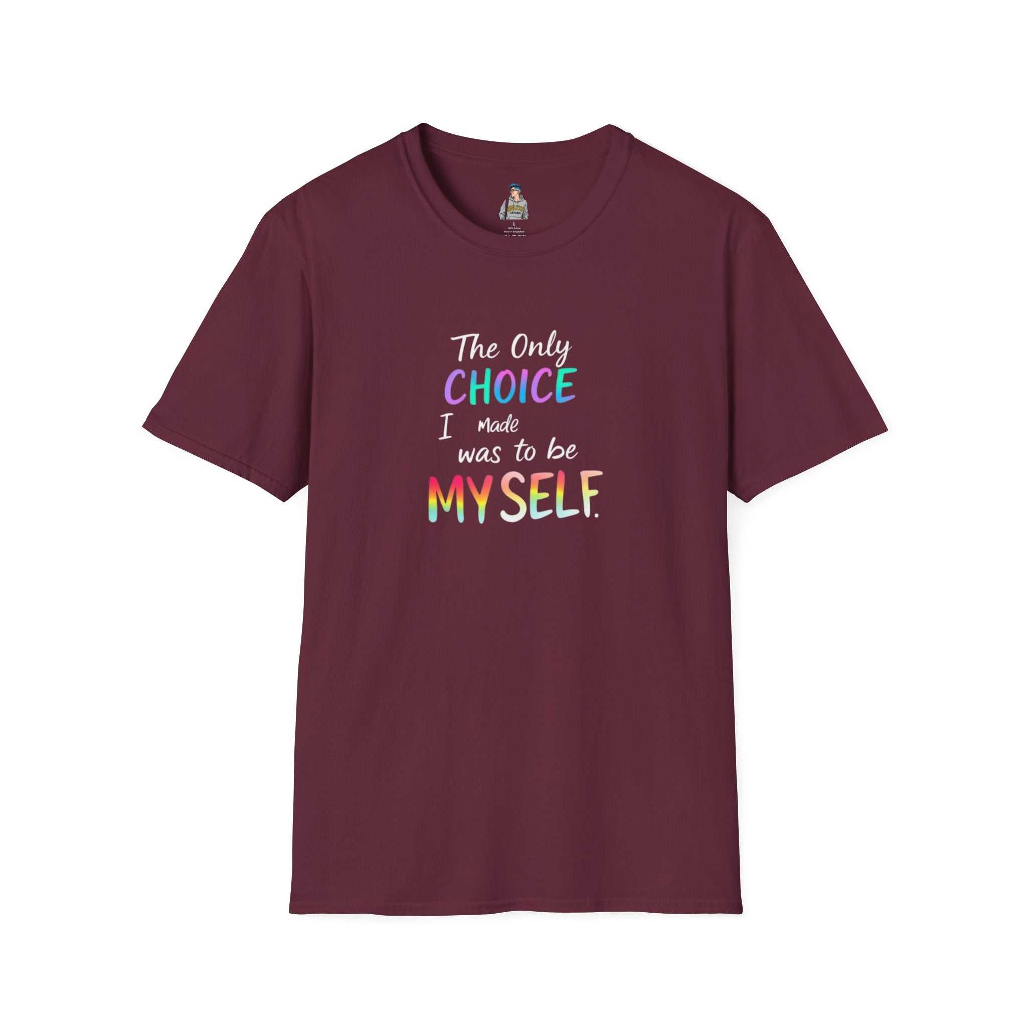 Unisex Softstyle T-Shirt - When Did You CHOOSE to Be Straight? Empowering LGBTQ+ Graphic Tee