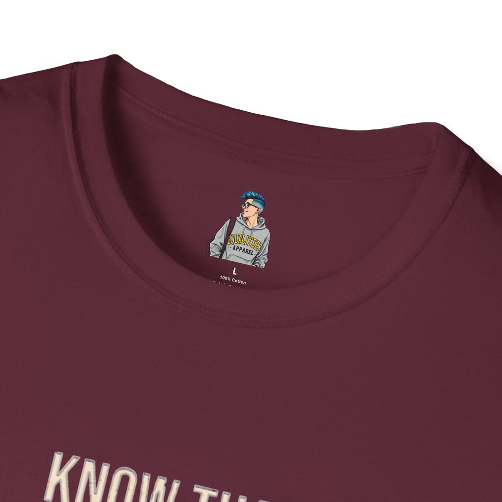 Safety Pin Know That You Are Loved Inspirational Tee Unisex Softstyle T-Shirt