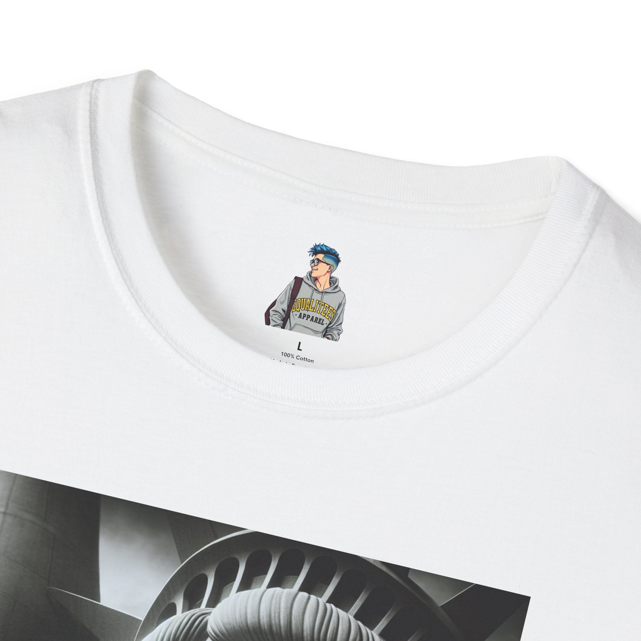 Divided States of America Graphic Tee Softstyle Unisex T-Shirt