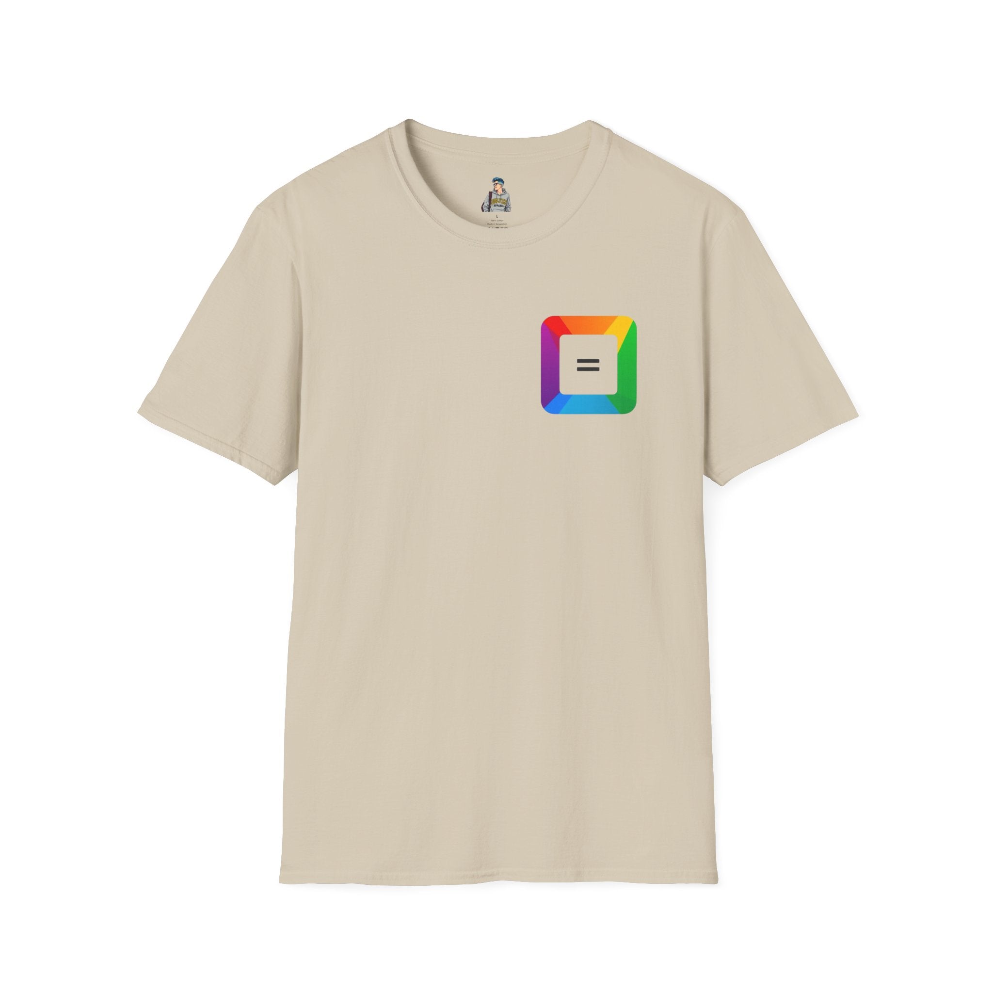 Pride-Theme Unisex Softstyle T-Shirt - "True freedom is Equality for ALL"