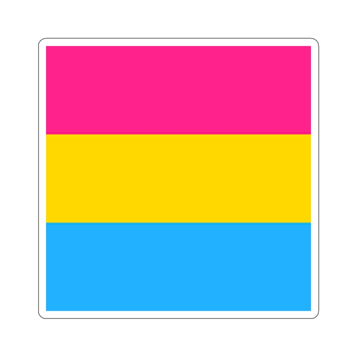 Die-Cut Stickers - Pansexual Pride