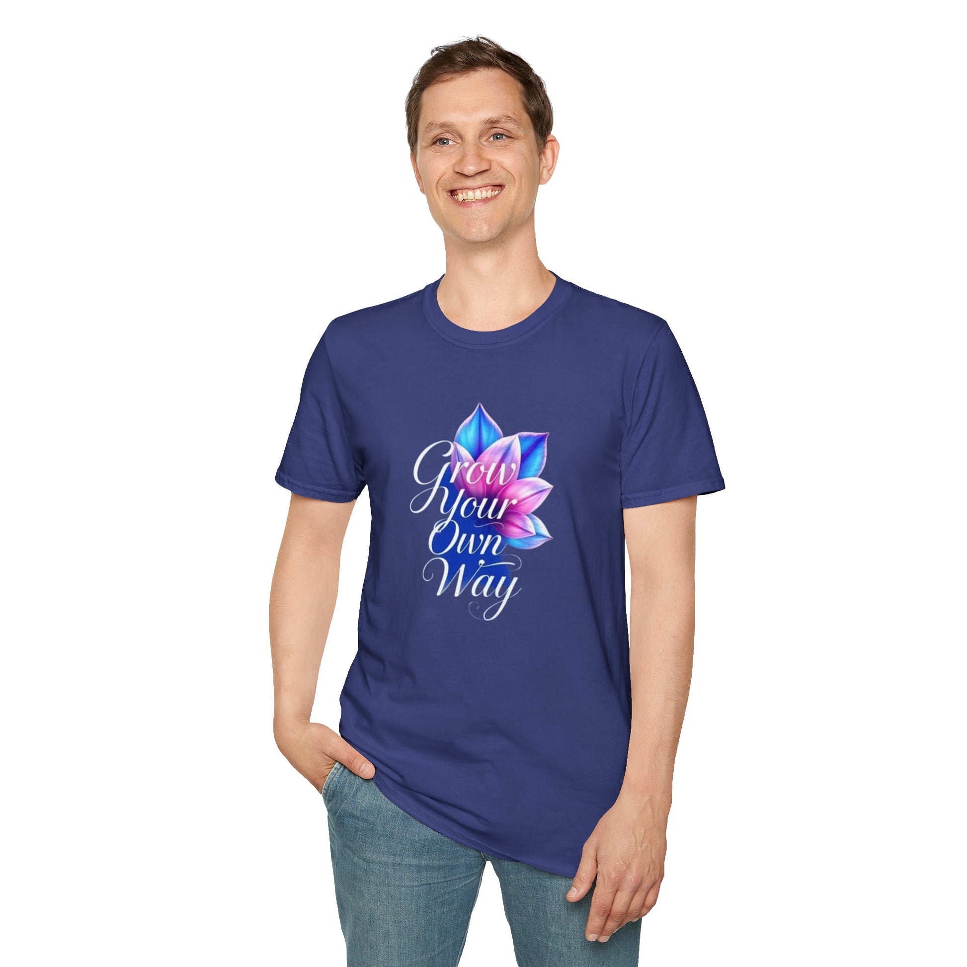 Empowerment Lotus, Grow Your Own Way T-Shirt