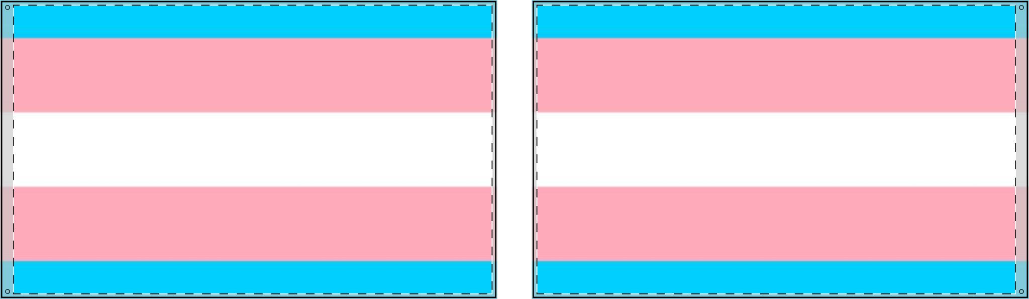 Transgender Pride Double-Sided Flag - Celebrate Inclusivity and Diversity