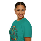 Juneteenth T-Shirt — "Happy Juneteenth" Floral Celebration Tee