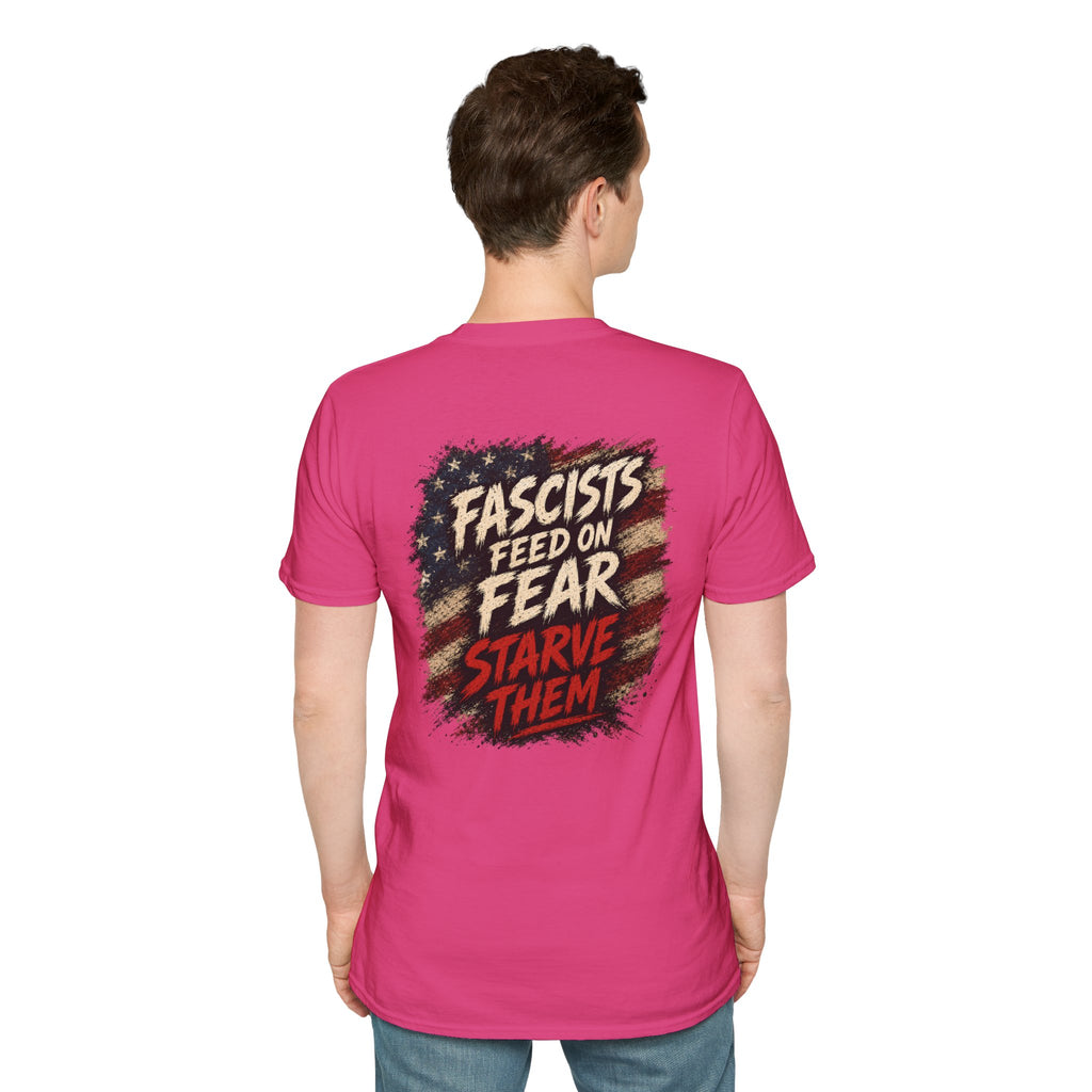 Patriots Don’t Stand For This T-Shirt — Statue of Liberty & Distressed Flag Graphic