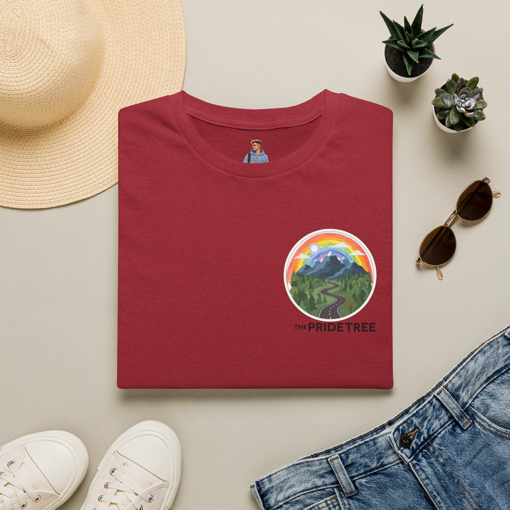 Pride Tree Las Vegas Mountain Graphic T-Shirt
