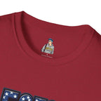 Patriotic Unisex T-Shirt - 50501 We The People Rise - American Flag Design
