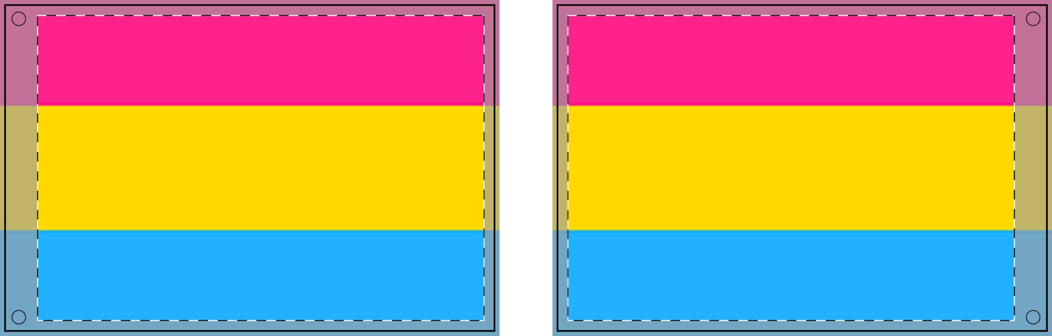 Vibrant Double Sided Pansexual Pride Flag - Perfect for Celebrations & Events