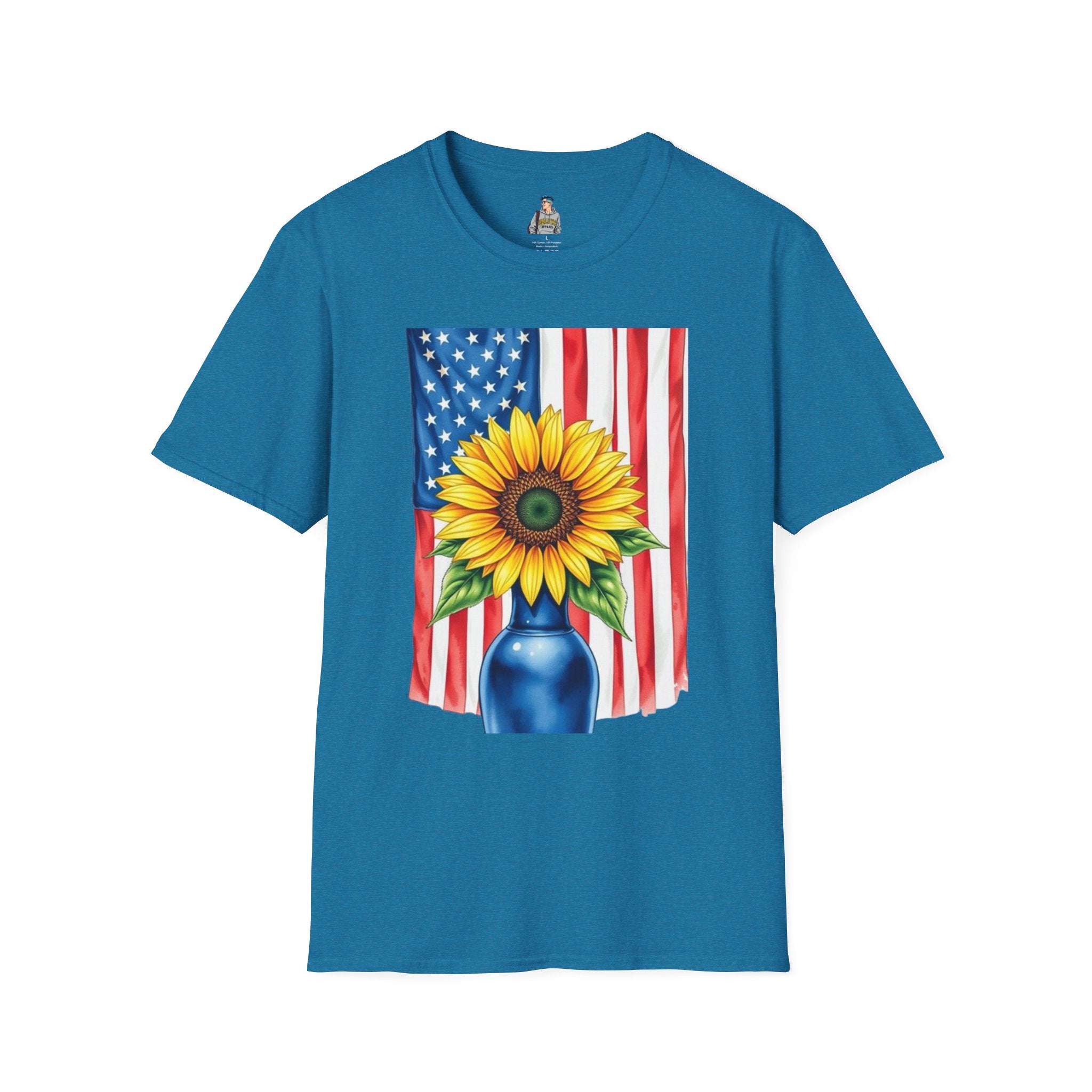 American Patriots Stand Behind Ukraine Unisex Softstyle T-Shirt