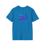 Make Good Trouble Blue Graphic Unisex T-Shirt - Fun & Bold Design for Everyday Wear