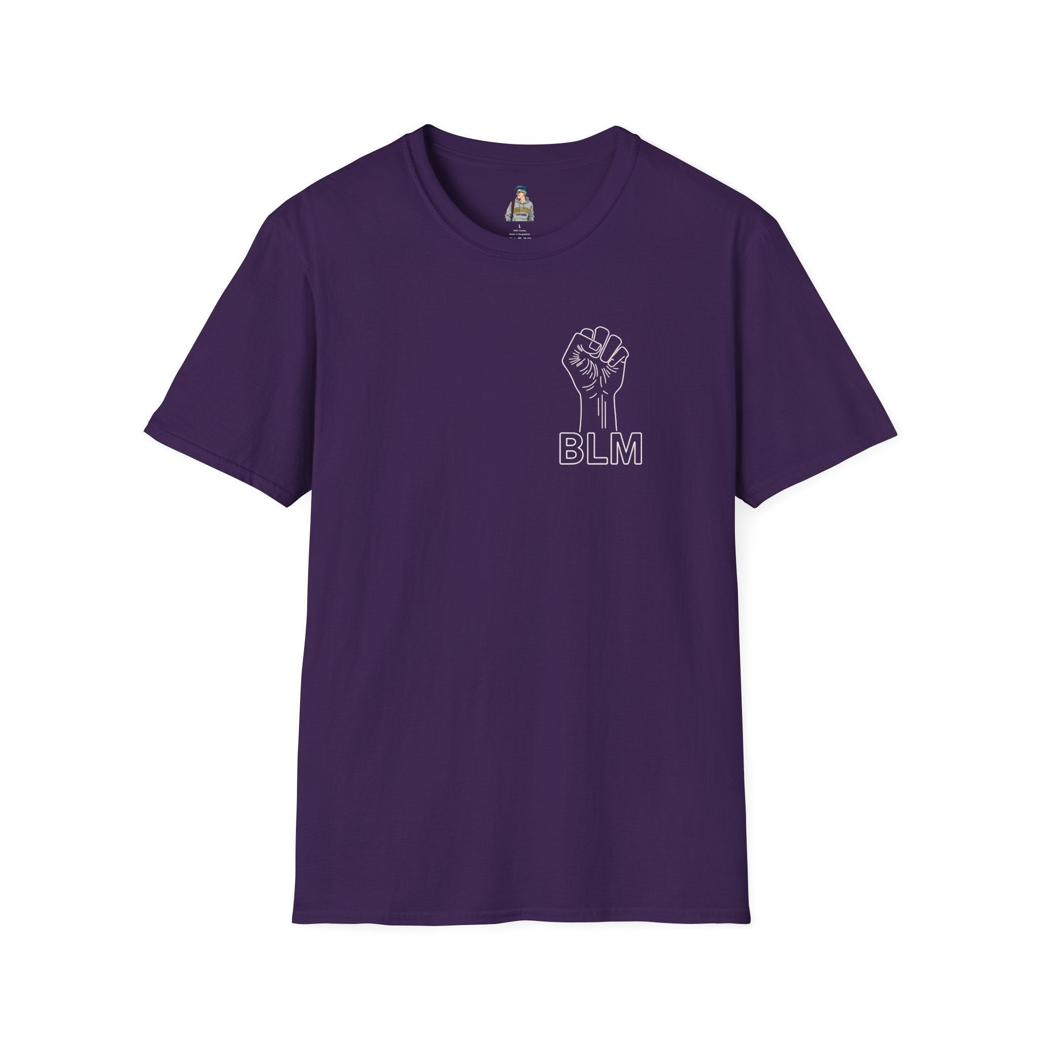 BLM Unisex Softstyle T-Shirt - Celebrate Equality and Justice