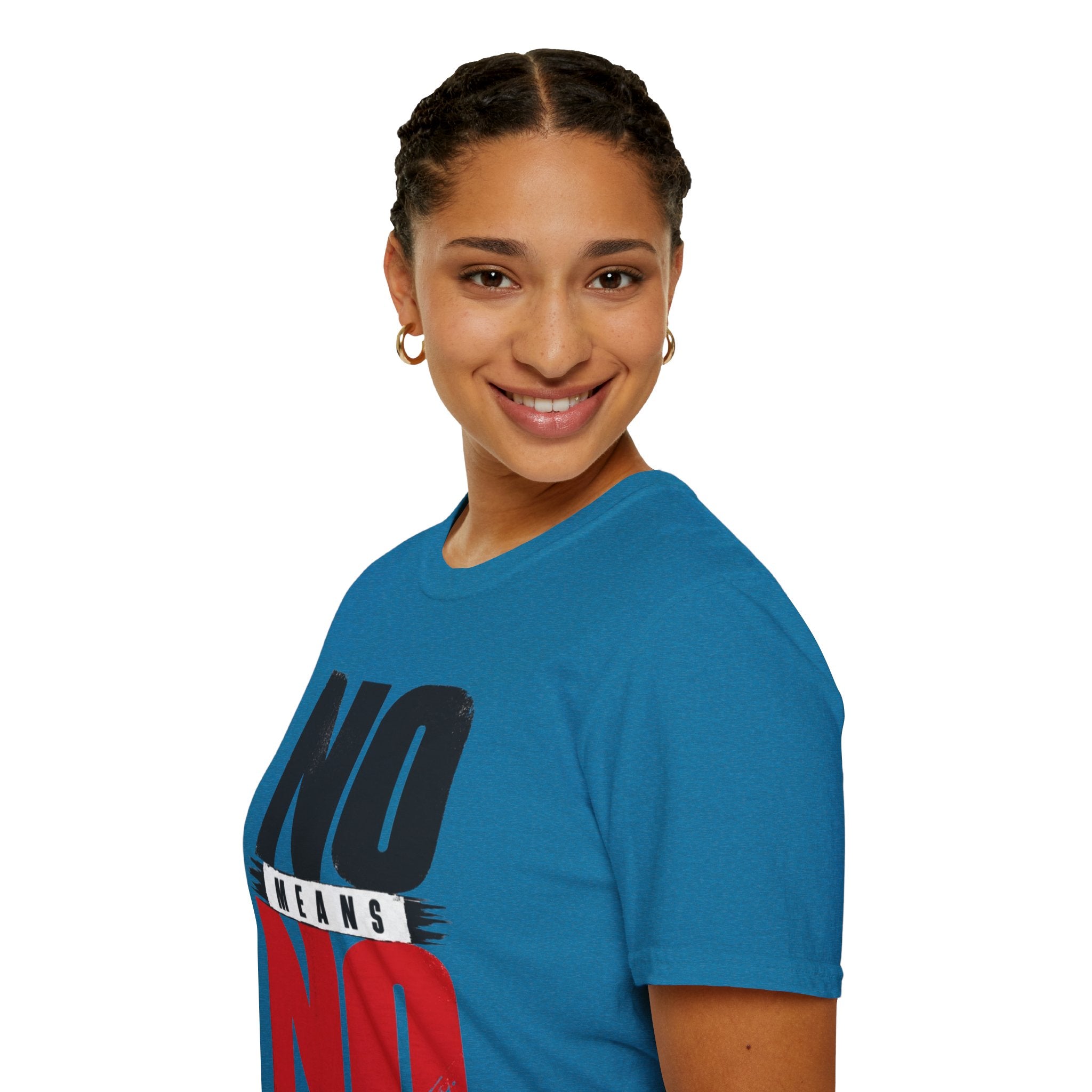 NO Means NO T-Shirt — Consent Awareness Graphic Tee