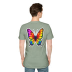 Rainbow Butterfly Cocoon Pride T-Shirt