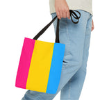 Pansexual Pride Flag Tote Bag