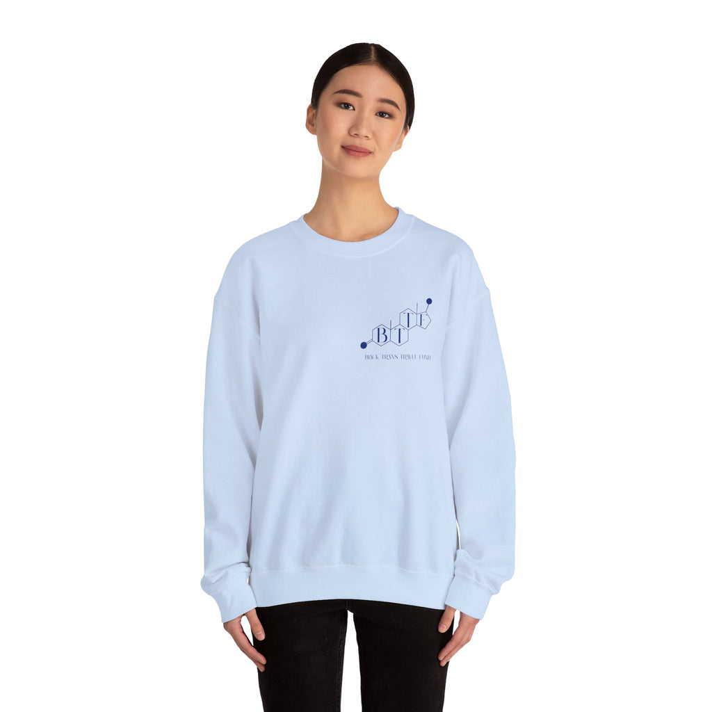 BTTF - Black Trans Travel Fund Unisex Crewneck Sweatshirt