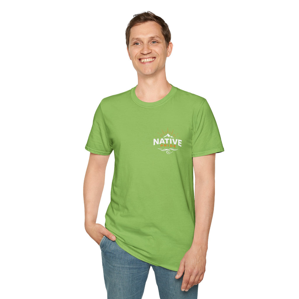 Raised by Storytellers Native Pride T-Shirt