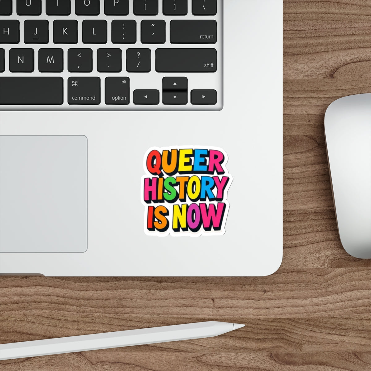 Die-Cut Stickers - QUEER HISTORY IS NOW