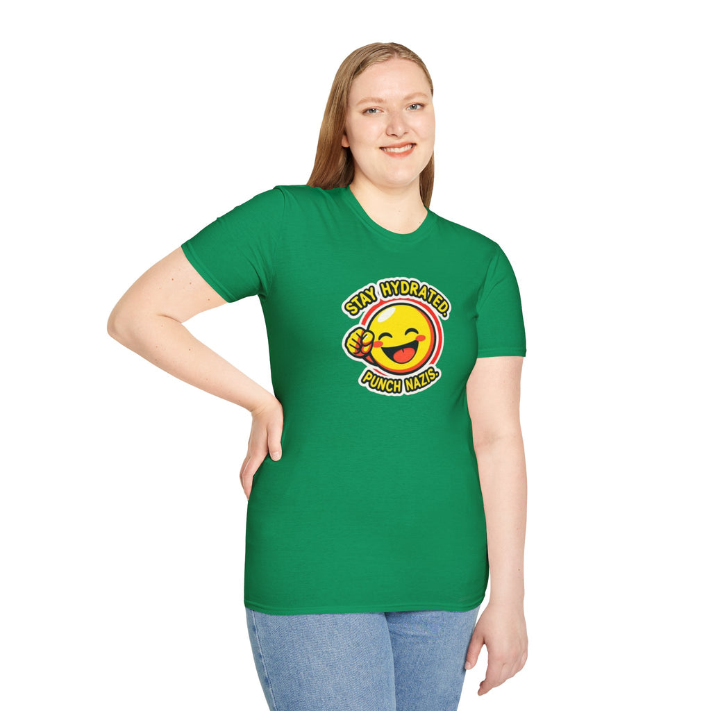 Stay Hydrated, Punch Nazis T-Shirt