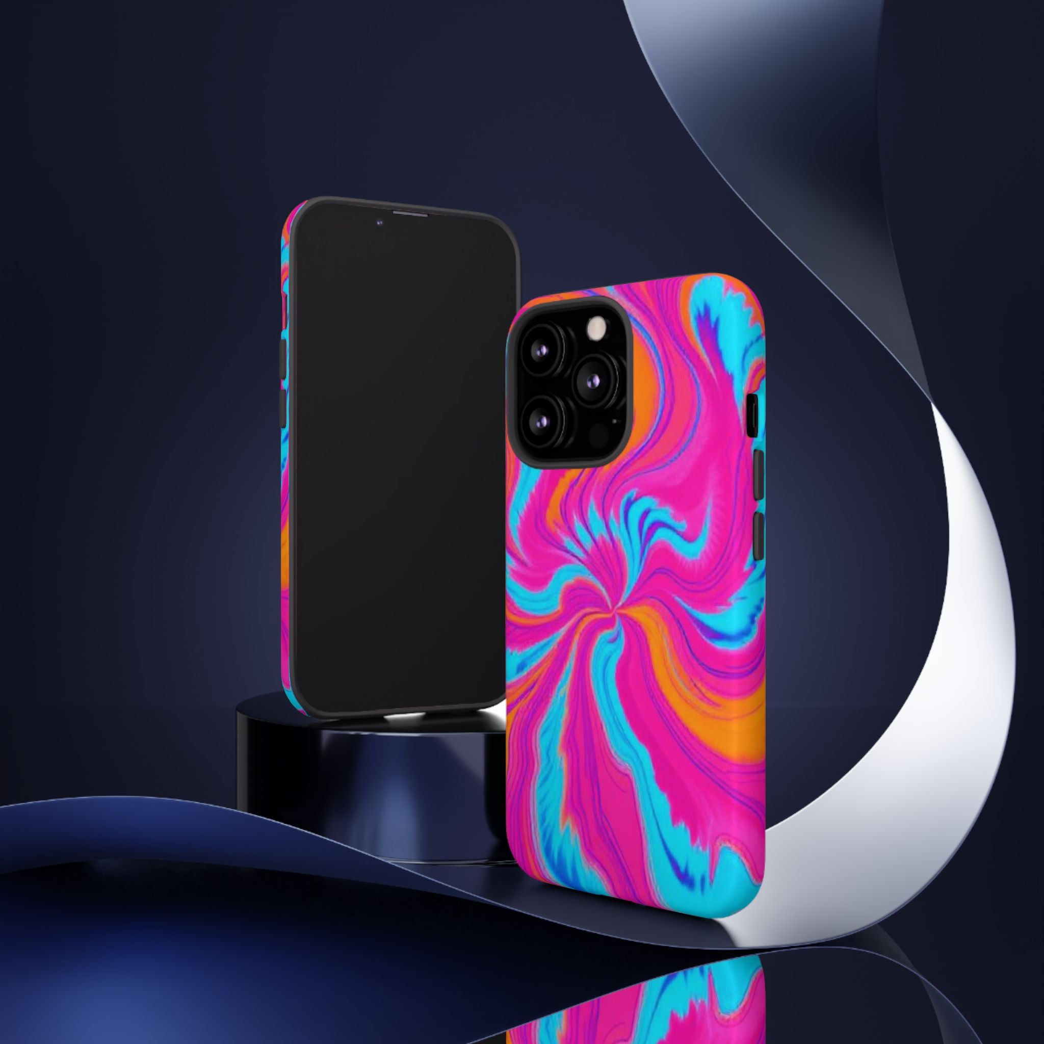 Psychedelic Swirl Tough Phone Case for iPhone
