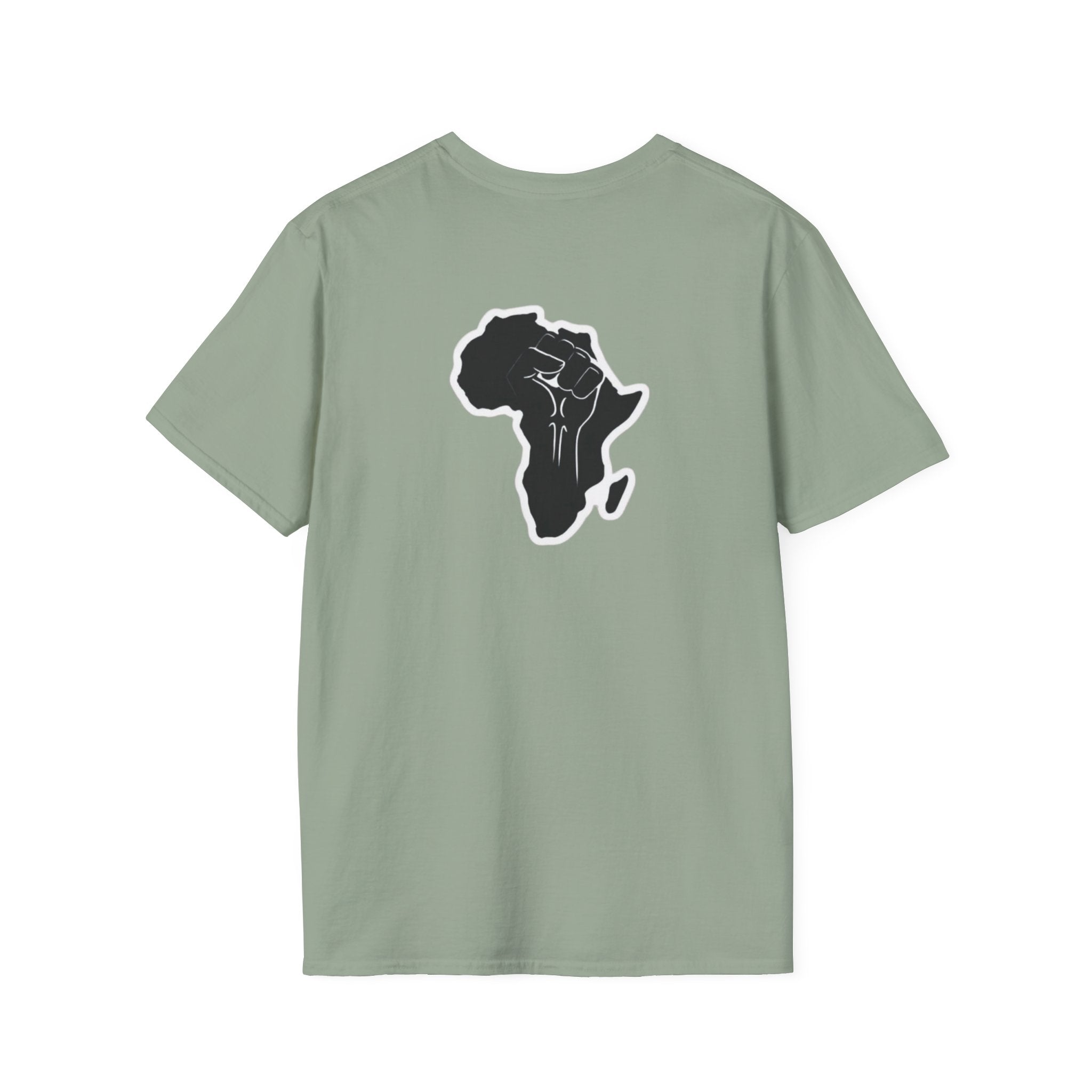 Unity and Heritage Unisex Softstyle T-Shirt with Pan-African Heart