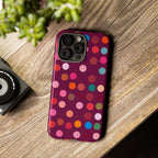 Polka Dot Tough Case for iPhone