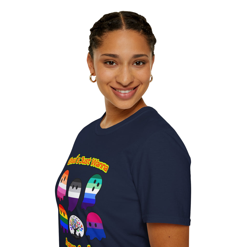 Ghouls Just Wanna Have Fun Pride Tree Las Vegas T-Shirt