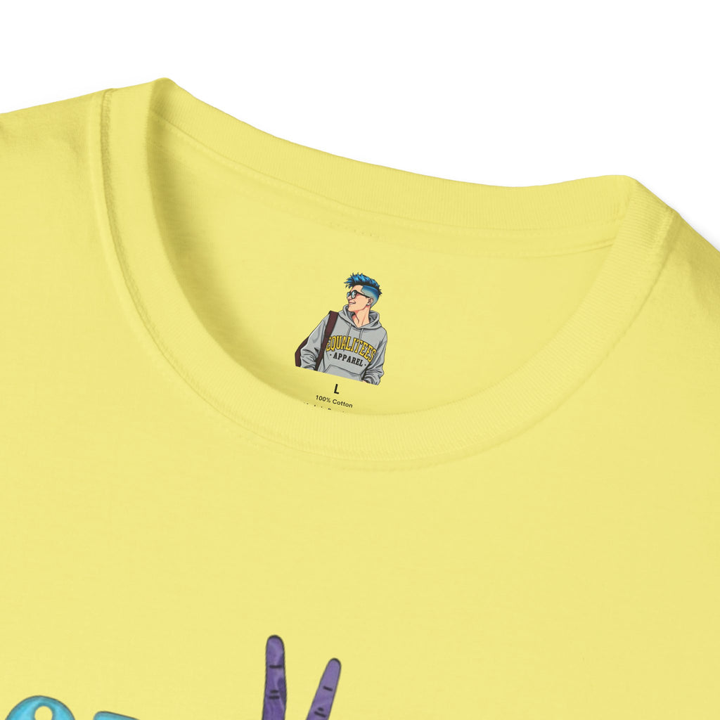 More Love Less Hate Unisex Softstyle T-Shirt