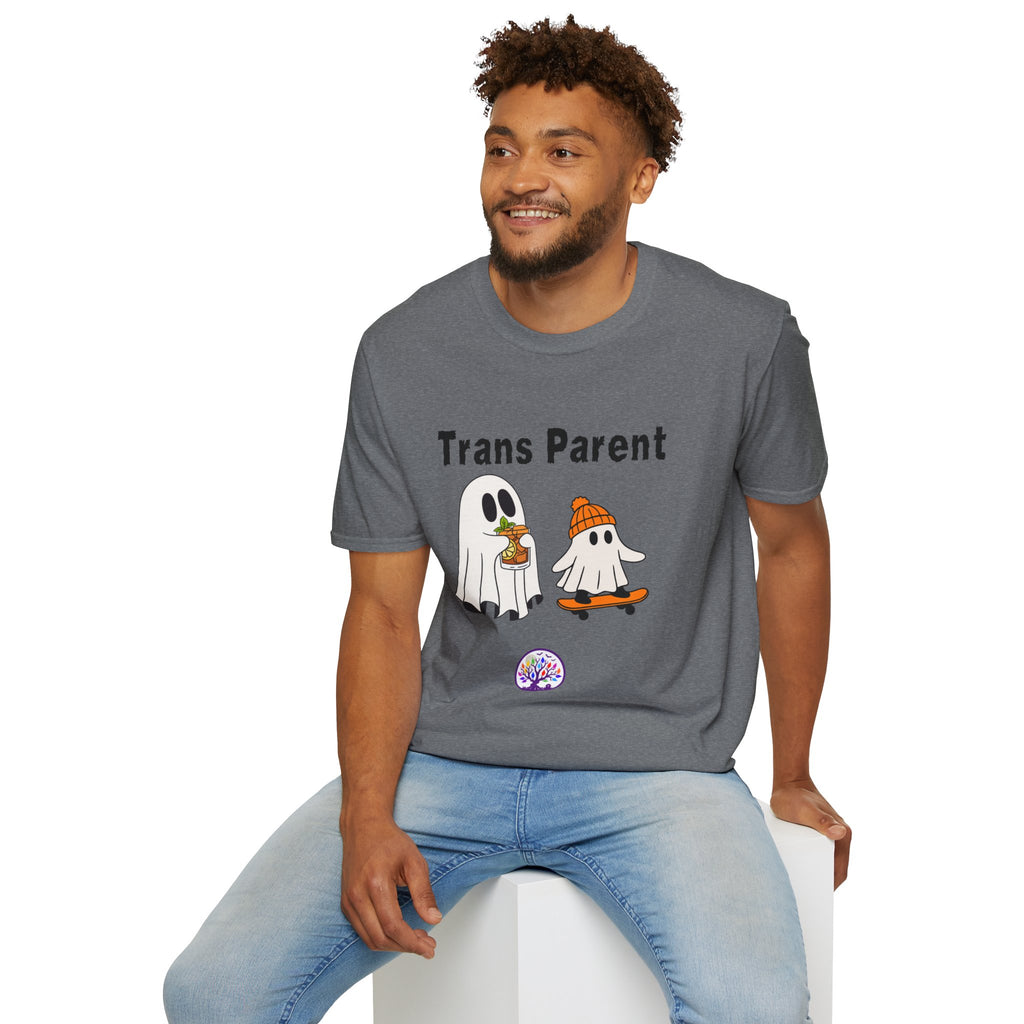 Trans Parent 5 Halloween Pride Tree Las Vegas T-Shirt