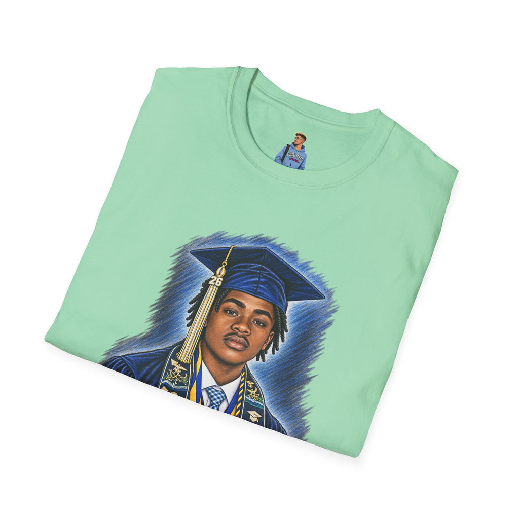Portrait Front and Back - In Memory of Pierre Damas Bel T-Shirt