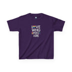 Love Who You Are Kids Heavy Cotton™ Tee - Pride Shirt for Children
