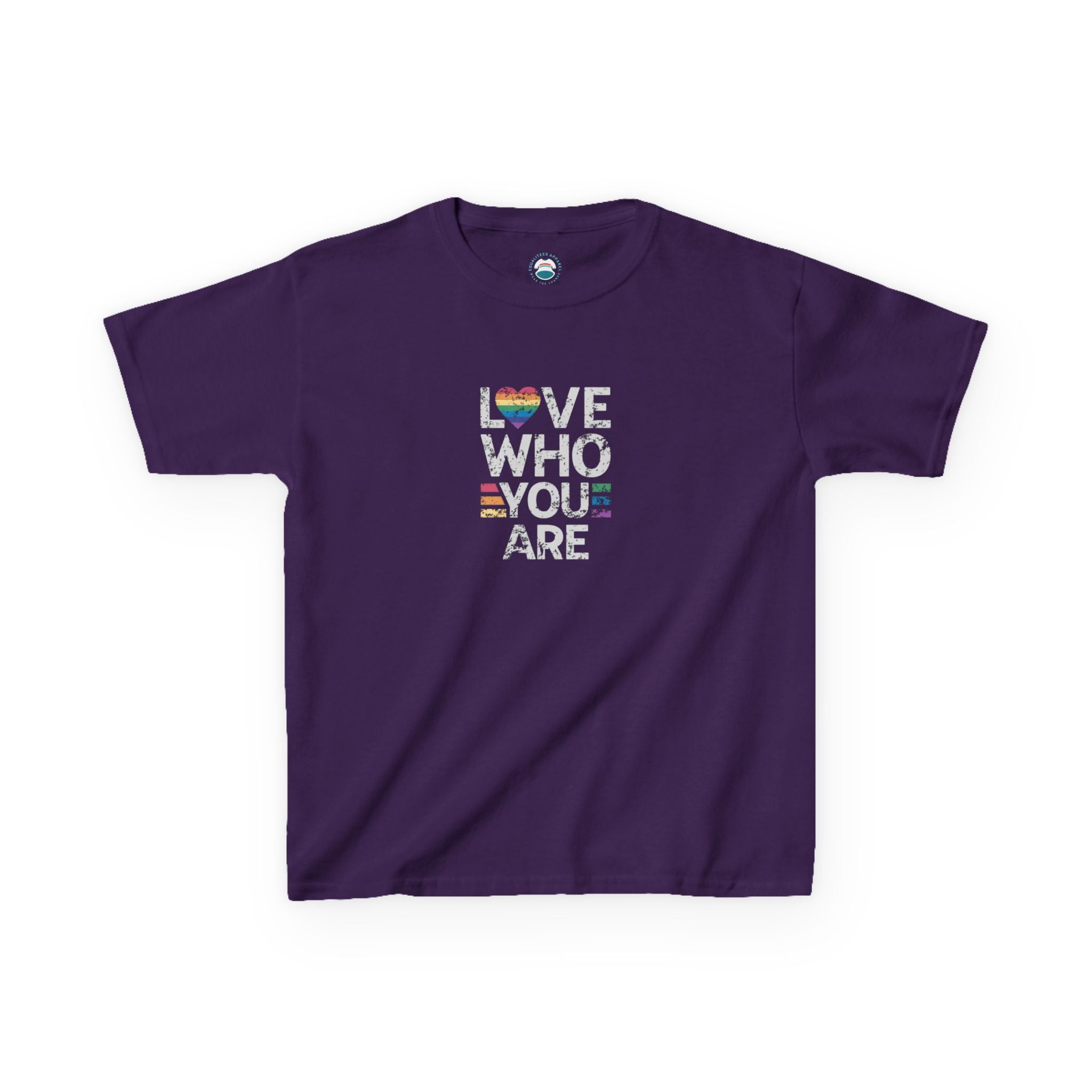 Love Who You Are Kids Heavy Cotton™ Tee - Pride Shirt for Children