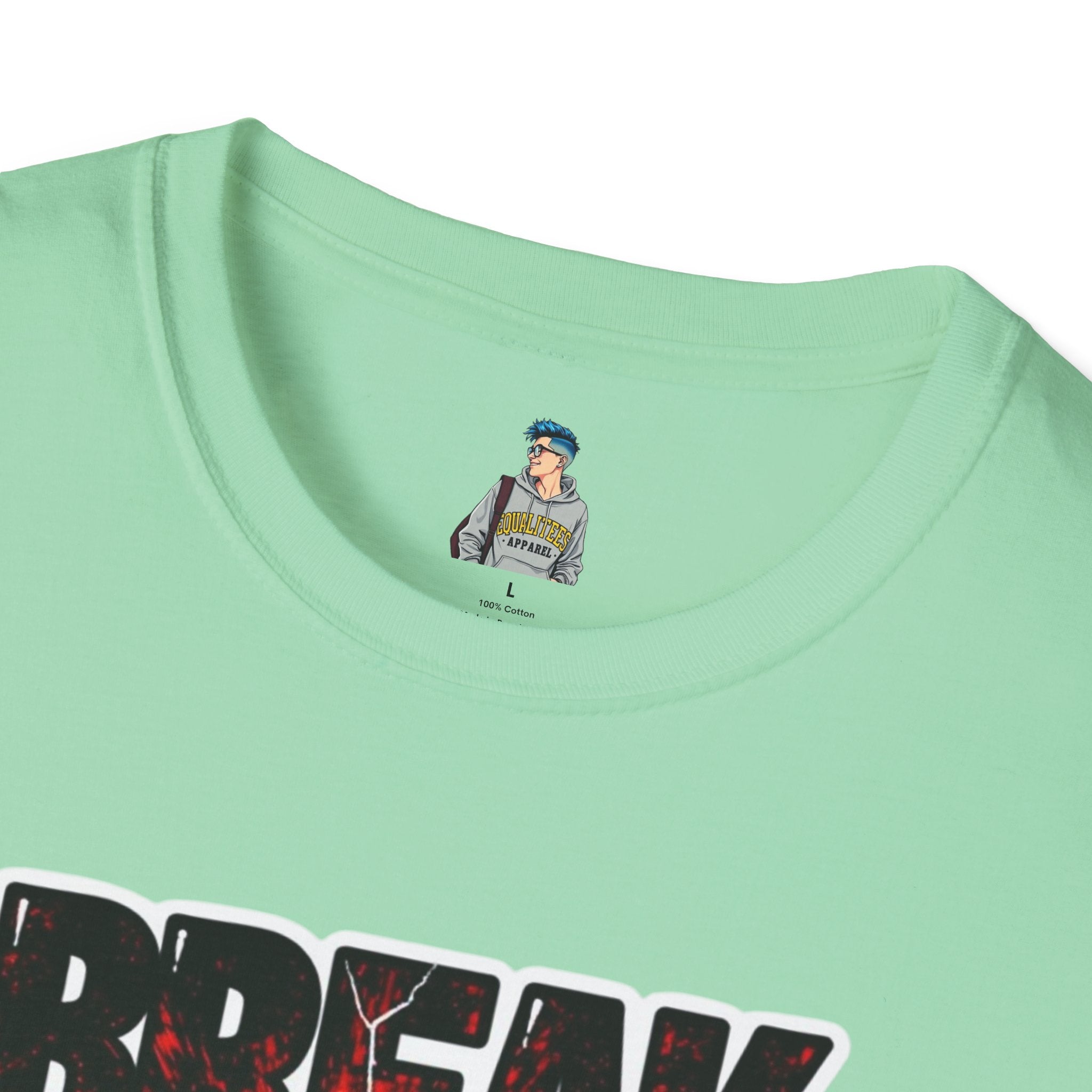 Break the Patriarchy Unisex Softstyle T-Shirt - Empowerment Wear for Social Change