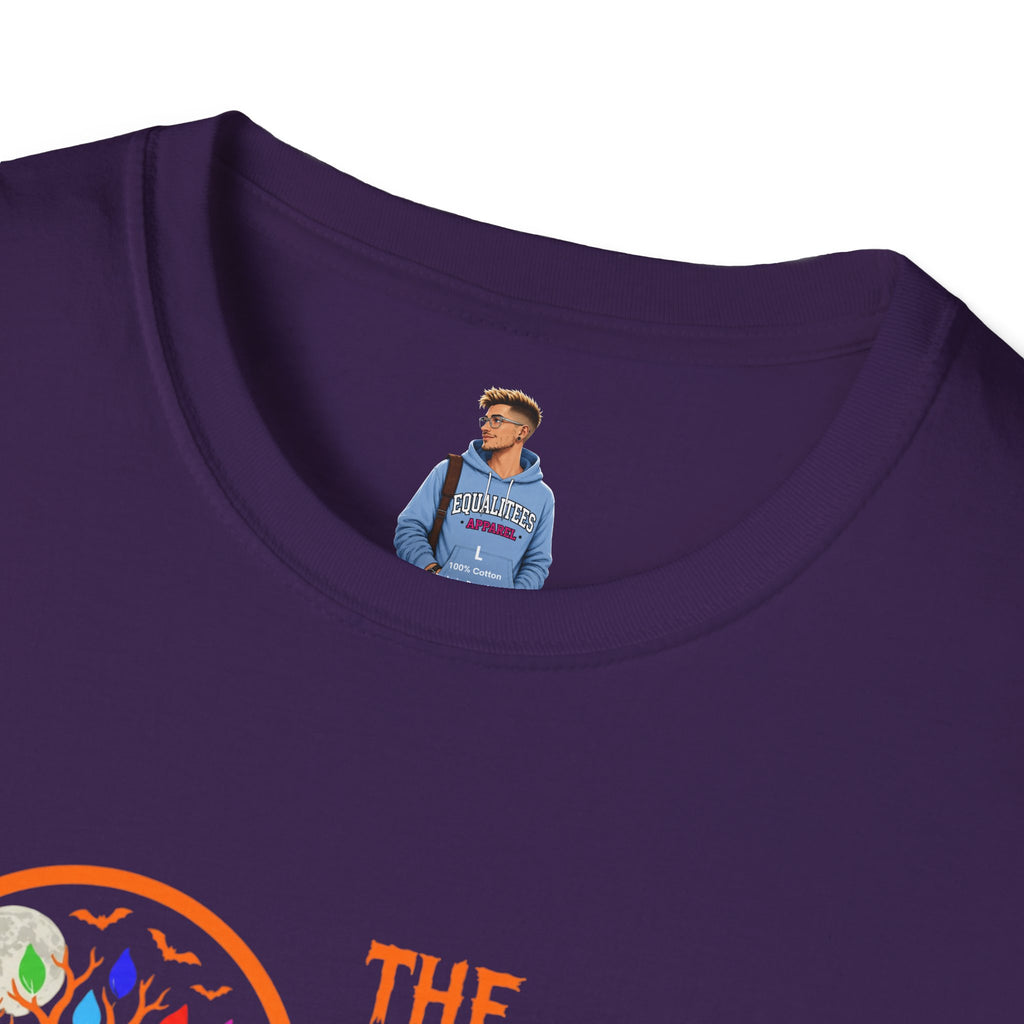 Orange Halloween Logo Pride Tree T-Shirt