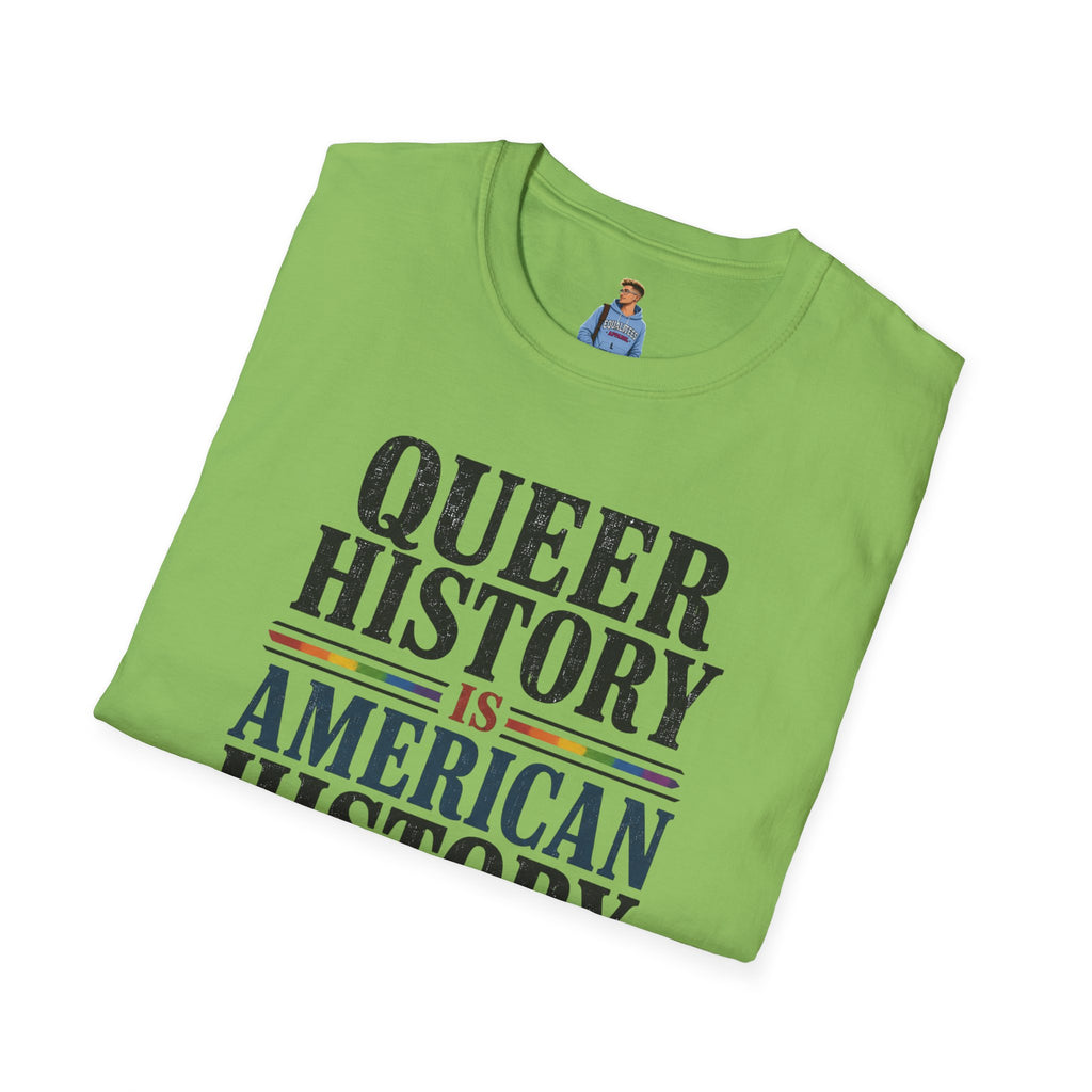 Queer History Is American — Graphic T-Shirt