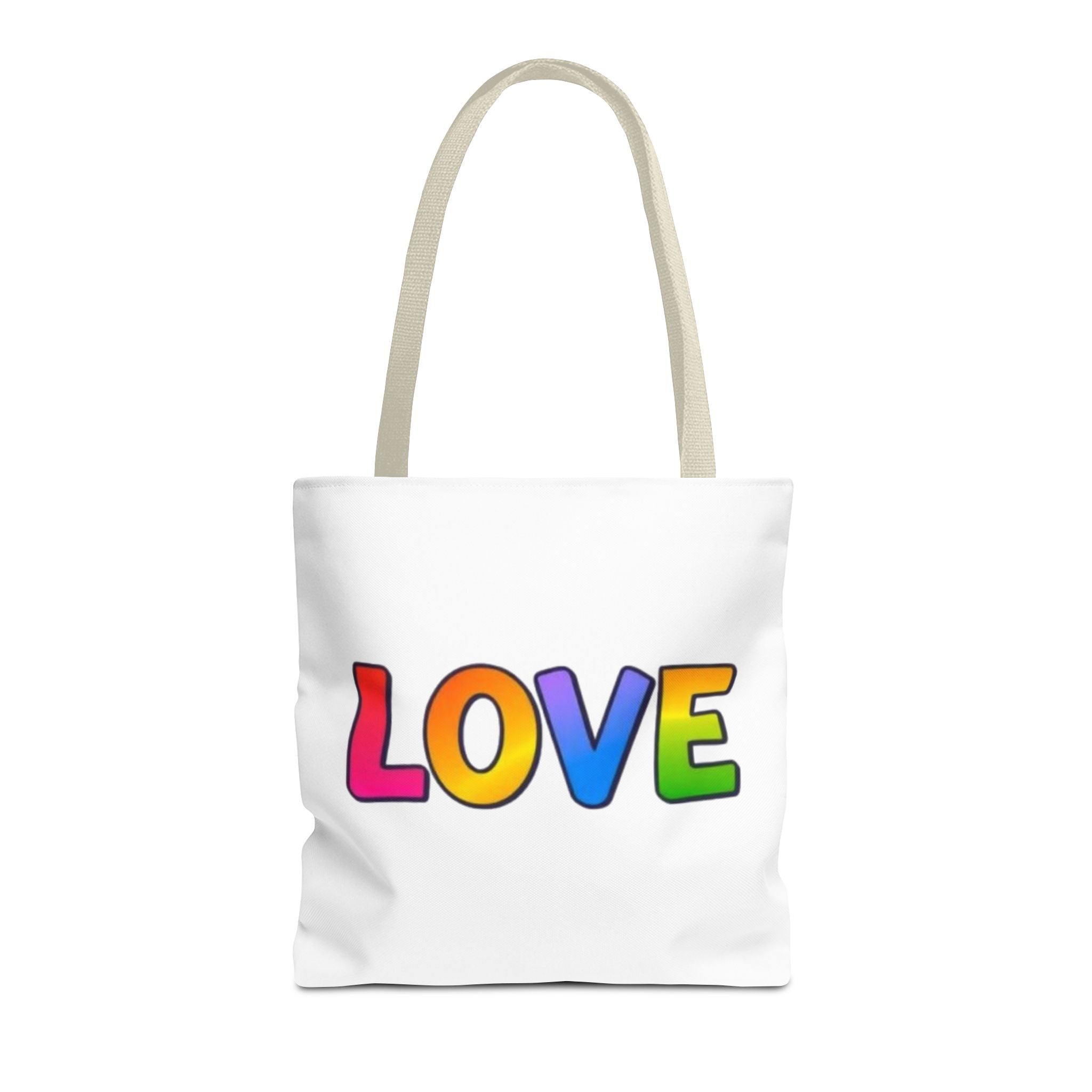 Rainbow Love Tote Bag