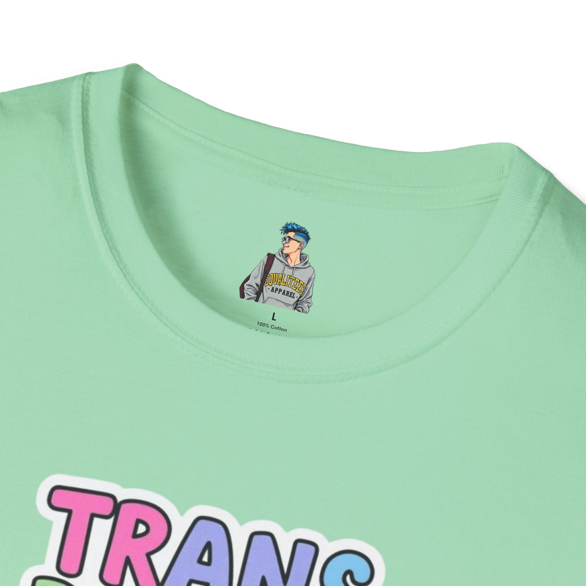 Trans People Belong Everywhere Unisex Softstyle T-Shirt