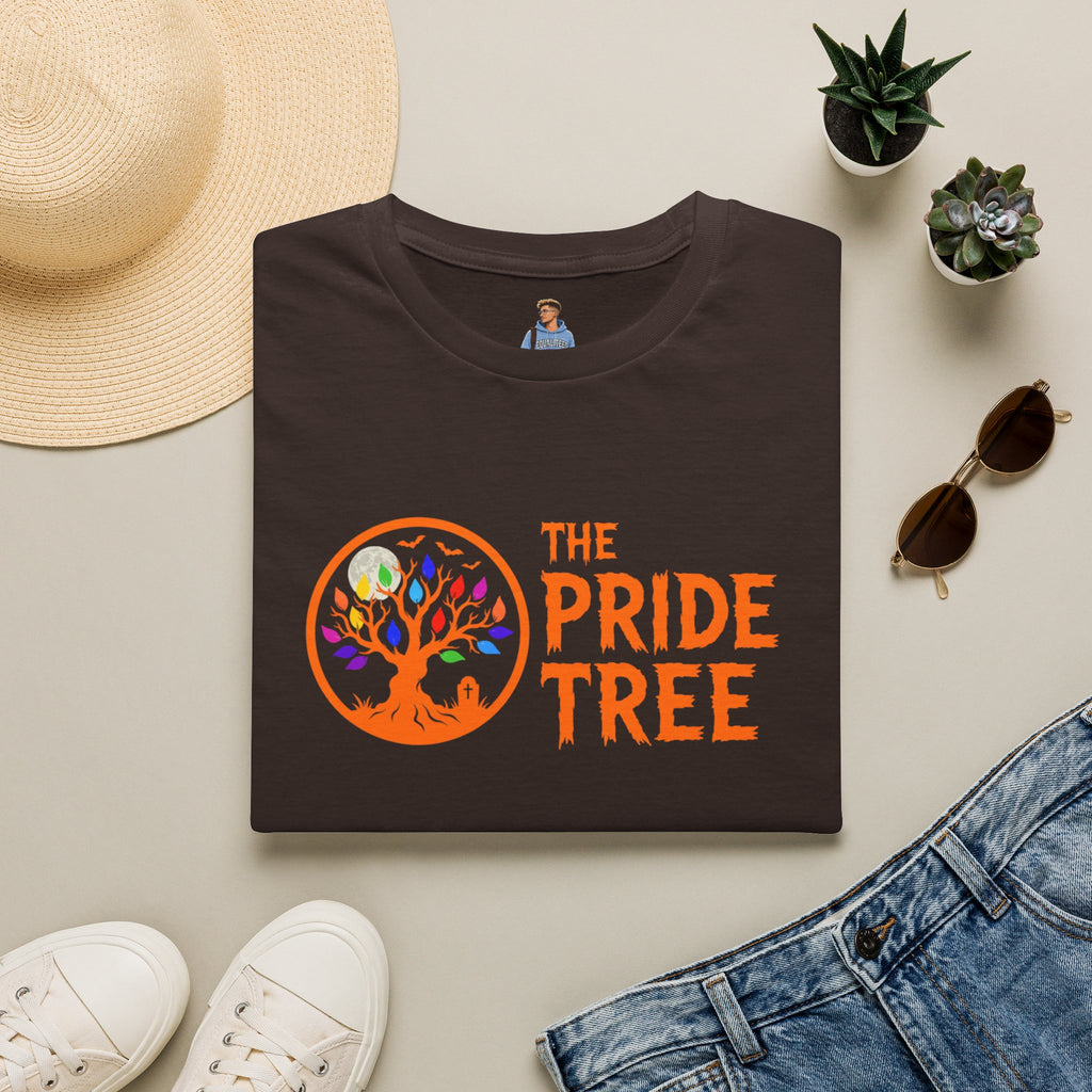 Orange Halloween Logo Pride Tree T-Shirt