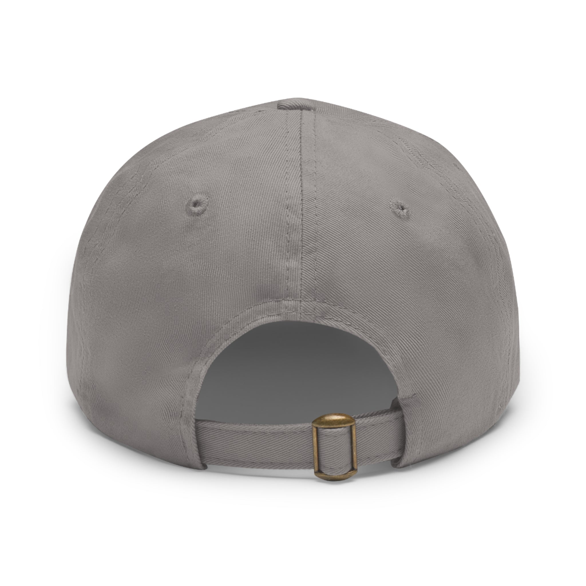 Stylish Dad Hat with FDT Leather Patch - Casual Sun Protection for Dads