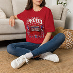Star Spangled Awesome Graphic Tee ("Proud to Be Delusional Bootlicking Nazi Trash")